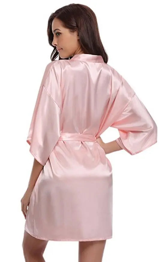 Pyjama Kimono Femme <br> Modèle #SATIN