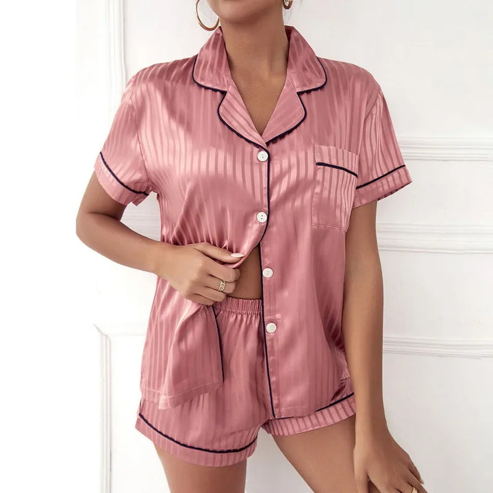 Ensemble pyjama femme satin <br> Modèle #SATIN #SEXY