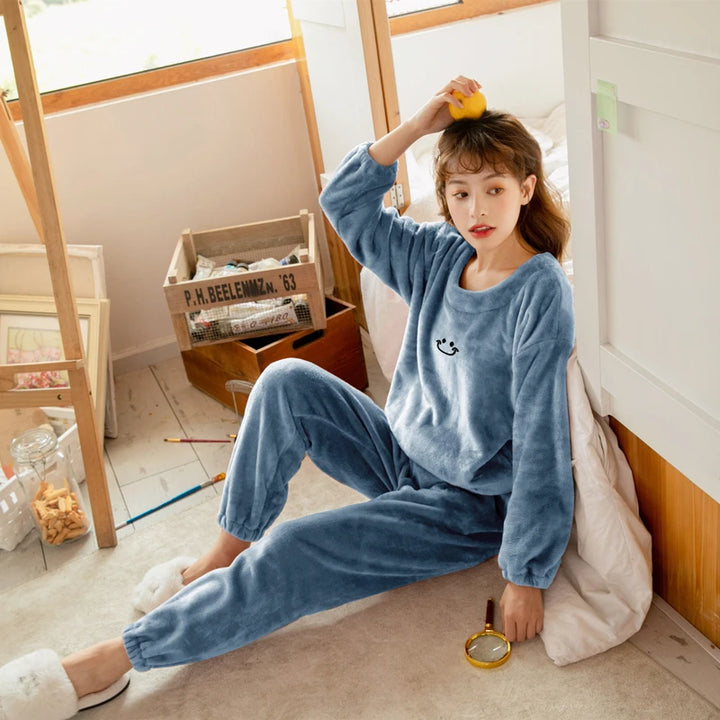 Pyjama en flanelle femme <br> #FLANELLE